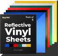 Reflective Vinyl Permanent Adhesive by Kraftex