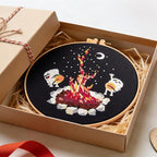 Crafmanoe Embroidery Kits for Beginners Adults, Cute Hand Embroidery Starter - Image 5