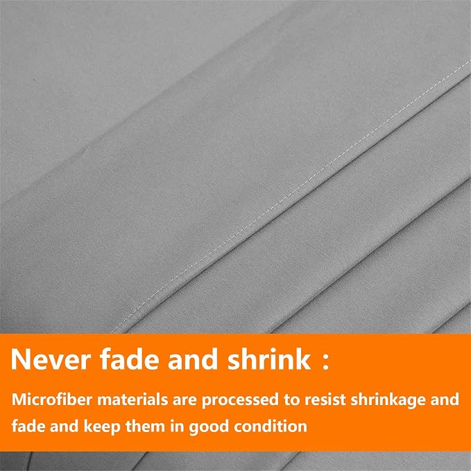 TAIMIT Grey Queen Size Comforter Set - Image 7