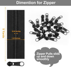 MiniRed 5Yards Bulk Zippers - Image 3