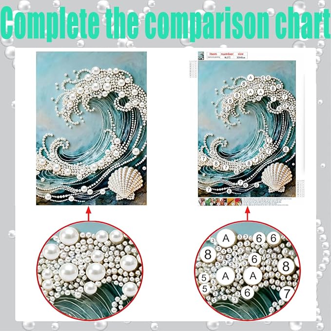 GEMFAMILY 5D Diamond Art Pearl Painting Kits - Image 7