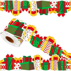 69 Feet Christmas Gift Box Border Red Green Bulletin Board Border Trim by Unknown