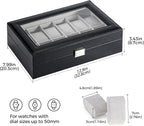 ProCase Watch Box Organizer, 12 Slot Watch Display Case - Image 5