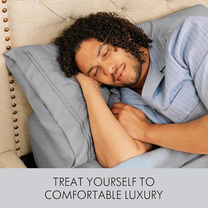 ClevaHome Sheets Twin Size Bed Set - Image 4