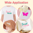 12Pcs DUEUIOE Puff Vinyl Heat Transfer 12x10Inch, Puff Vinyl Heat Transfer - Image 5