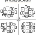 Venusmiles 15 Pack Picture Frames Collage Wall Decor, Gallery Frame Set - Image 8