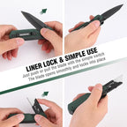 WORKPRO 2-in-1 Folding Knife/Utility Knife, Quick-Change Box Cutter - Image 6