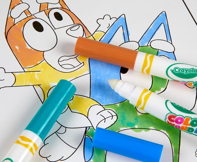 Crayola Bluey Color Wonder Coloring Set, 18 Mess Free Toddler Coloring Pages & - Image 7