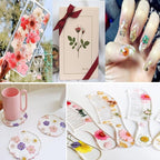 YouthBro 40pcs Purple Dried Pressed Flowers - Image 5