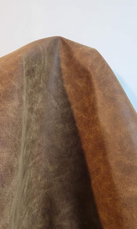 NAT Leathers | Acorn Calf Soft Faux Vegan Leather PU | 1 Yard Cut by Yard | - Image 4