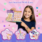 TingingYuli Friendship Bracelet Making Kit, 3-Layer Storage Box, Gift 6-12 | - Image 5