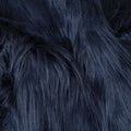 Navy Blue Faux Fur Fabric for Crafts Squares Furry Fabric for Sewing, by Qidkeo
