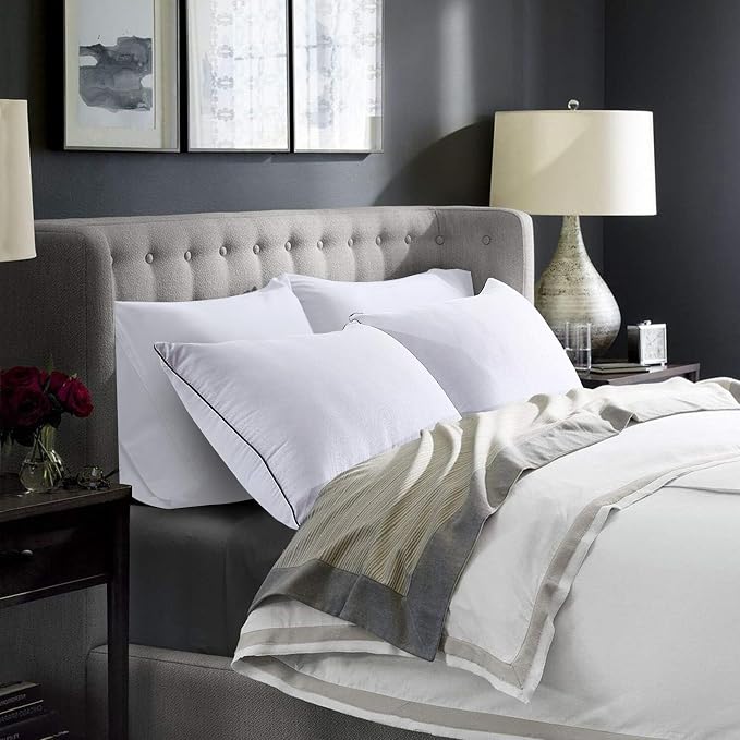 HUXMEYSON Pillows Standard Size Set of 2, Luxury Hotel Bed Pillows Set - Image 3