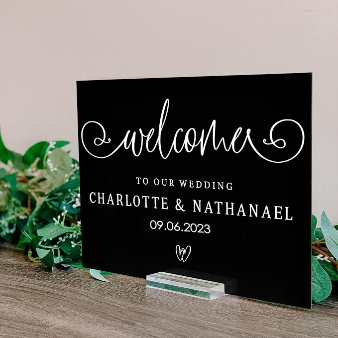 5 Pack 8x10 Inch Black Acrylic Signs Blanks, DIY 8x10 Blank Black Acrylic Sheet - Image 4