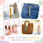 Wavyknot 50 Pcs PU Leather Keychain Blanks Bulk Laser Engraving Blanks Keychain - Image 7