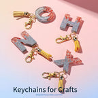 LEOBRO 60 PCS Swivel Snap Hooks and Key Rings, Keychain Clips and Key Chain - Image 5