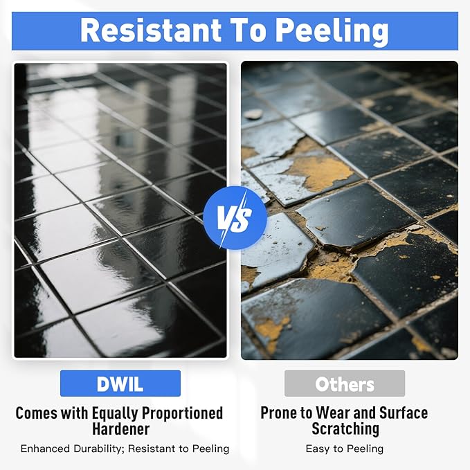 DWIL Tile Paint, Tub and Tile Refinishing Kit - Image 3