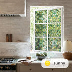 funlife Original Hand-Drawn Faux Stained Glass Window Film, Double-Sided Static - Image 8