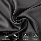 Mulberry Silk Pillowcase for Hair and Skin, Cooling Silk Pillow Case - Image 2