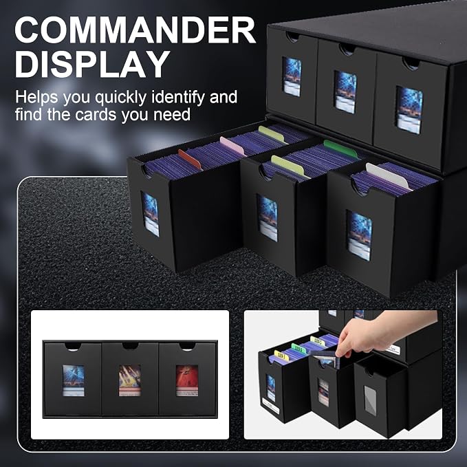 Card Storage Box, 10800+ Trading Card Storage 1950+ Toploader Card Storage Box - Image 7