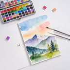 Watercolor Paper Block 7x10 Inch, Fuumuui 100% Cotton Watercolor Paper Pad of - Image 9