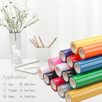 Matte White Permanent Adhesive Vinyl Roll - Image 2