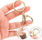 Gkeygo 10 Pack a Set Metal Lobster Claw Clasps and Key Rings, Key Chain - Image 3