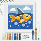 Doodlream Cartoon Fish Needle Kit by Doodlream