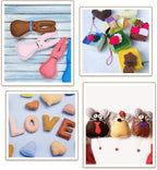 12 Pcs Felt Sheets, 7.8"×11.8" 1mm Thick Soft Felt Fabric Sheet, 3 Assorted - Image 4