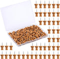 150 Pcs Push Pins for Cork Board Decorative Thumb Tacks | Wood Push Pins Cork by Imzay