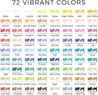 Artecho Acrylic Paint Markers 72 Colors - Image 2