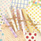 icceemee 160 Sheets of Colorful Dots Scrapbook Paper, journaling Scrapbook - Image 3