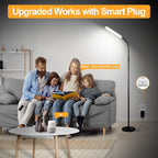 marctronic Floor Lamp 2 Pack, 18W 1800LM Bright LED Floor Lamp - Image 6