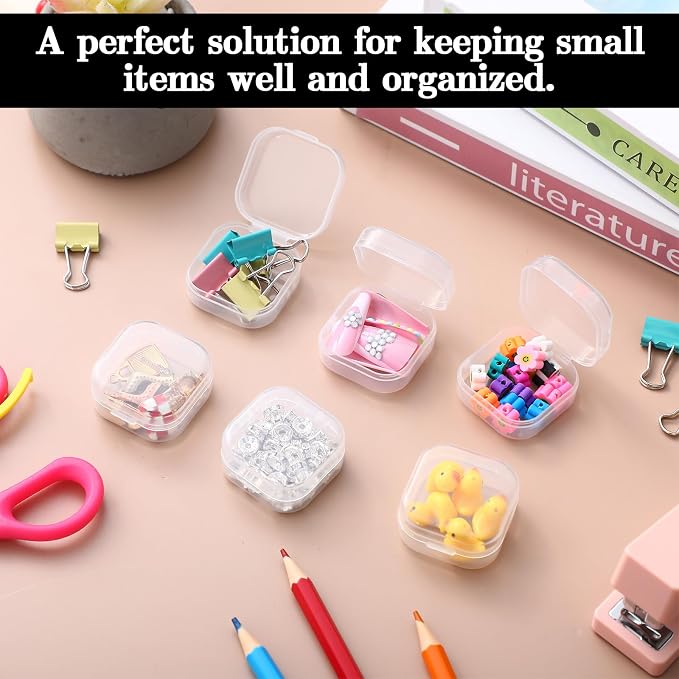 Soaoo 300 Pcs Small Plastic Bead Storage Containers - Image 5