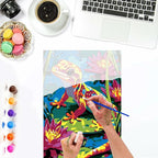 Lxmsja Colorful Gecko Paint by Numbers Kit - Image 6