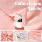 100% Combed Cotton Fabric by The Yard, 66 inches Wide, Premium Soft Breathable - Image 2