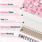 12 Pack Sketch Book, 9 x 12Inch Sketchbook, 68lb/100gsm Top Spiral Bound Sketch - Image 3