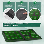 Premium Card Binder 12 Pocket for 720 Pockets Trading Card Binder, PU Zipper - Image 4