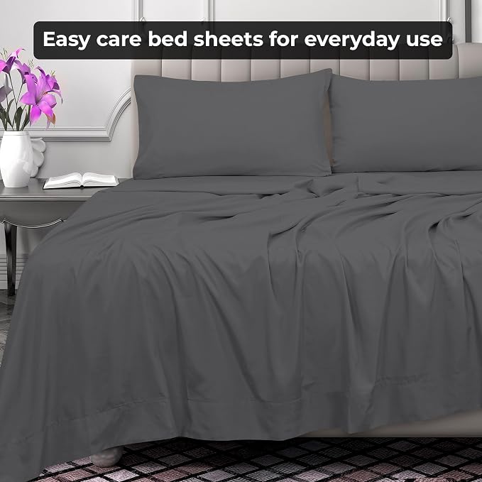 Royale Linens King Flat Sheet - Image 6