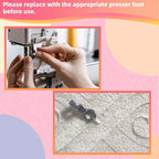 3Pcs Free Motion Quilting Templates - Image 6