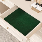 CHIHUT 12''x100'' Green Self Adhesive Velvet Flocking Liner Sheet Soft Felt - Image 2
