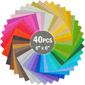 40PCS Felt Fabric Sheets Craft by Loyisal