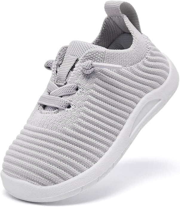 MORENDL Toddler Shoes Baby Walking Sock Shoes Infant Sneakers 0-4 Years Boy Girl Barefoot Tennis Shoe Non-Slip Brethable