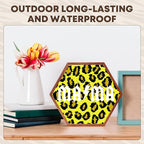 Tintnut Yellow Leopard Permanent Vinyl Spots Adhesive Vinyl 8 Pcs 12x10in | - Image 5