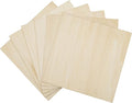 Unfinished Wood, 6 Pack Basswood Sheets by SIWUCHYE
