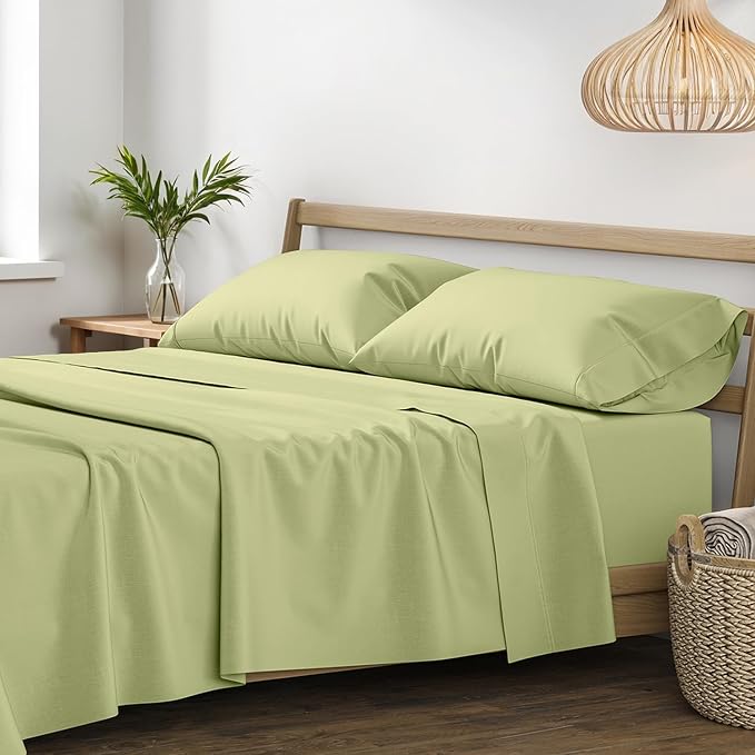 XOOX Linen 100% Egyptian Cotton Queen Sheet Set by XOOXLinen