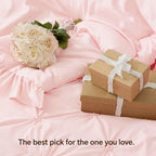 BEDELITE Baby Pink Twin Comforter Set - Image 4