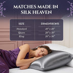 DECOLURE 100% Pure Mulberry Silk Pillow Case Queen Size – Highest Grade 30 - Image 8