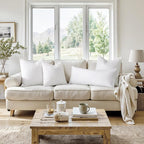 MIULEE Feather Pillow Insert 16x26, Decorative Down Feather Fluffy Throw Pillow - Image 4