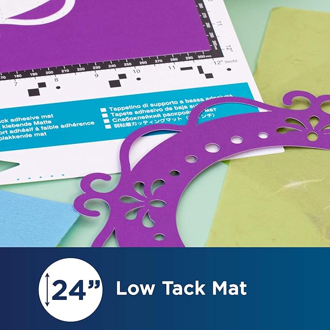 Brother ScanNCut DX Mat CADXMATLOW24, Large 12" x 24" Low Tack Adhesive - Image 2